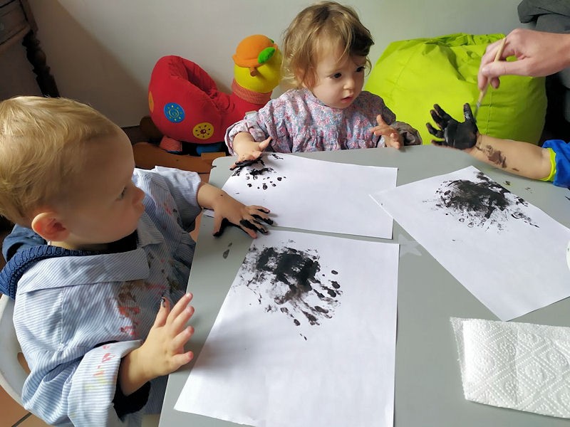 Peinture d'haloween