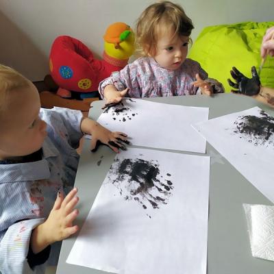 Peinture d'haloween